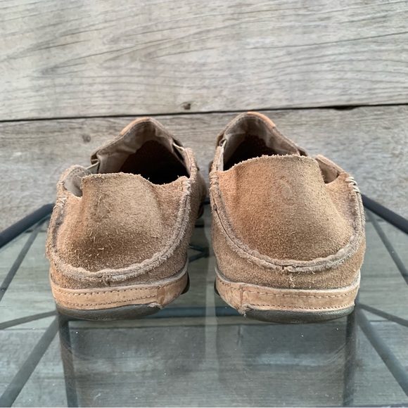Olukai Moloa Kohana Shoe Mens 13 Convertible Slip On Comfort Suede Perforated - Picture 12 of 16